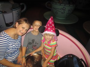 Watch Mom turn green!  