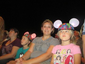 Someone in this pic knows we're going to get wet...and it wasn't me.  I just thought we had really awesome seats.